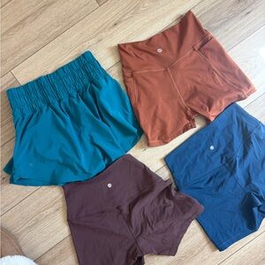Senita Athletics Women's Shorts Set - Teal, Rust, Maroon, Navy